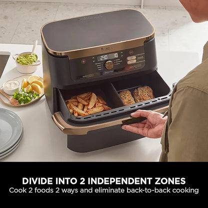 Ninja Foodi FlexDrawer Dual Air Fryer 10.4L AF500UK