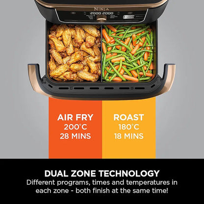 Ninja Foodi FlexDrawer Dual Air Fryer 10.4L AF500UK
